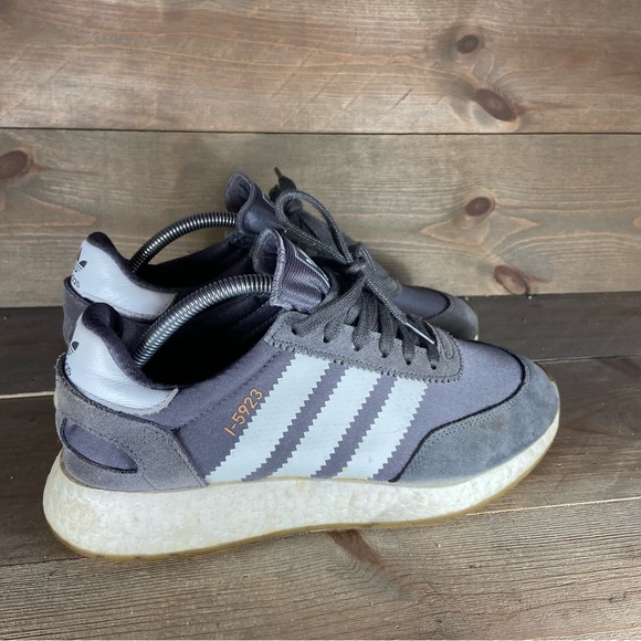 Adidas I5932 Womens size 9 shoes gray athletic running sneakers - Picture 2 of 8